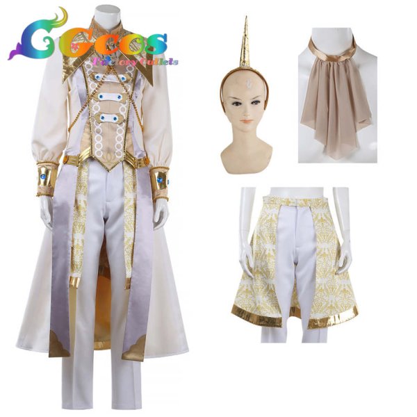 画像7: あんさんぶるスターズ! 天満光 白鳥藍良 青葉つむぎ 斎宮宗 ソレイユ衣装 コスプレ衣装 (7)