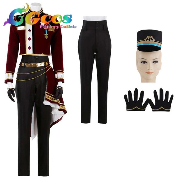 画像9: あんさんぶるスターズ! Valkyrie×ALKALOID Artistic Partisan 天城一彩 白鳥藍良 礼瀬マヨイ 風早巽 斎宮宗 影片みか コスプレ衣装 (9)