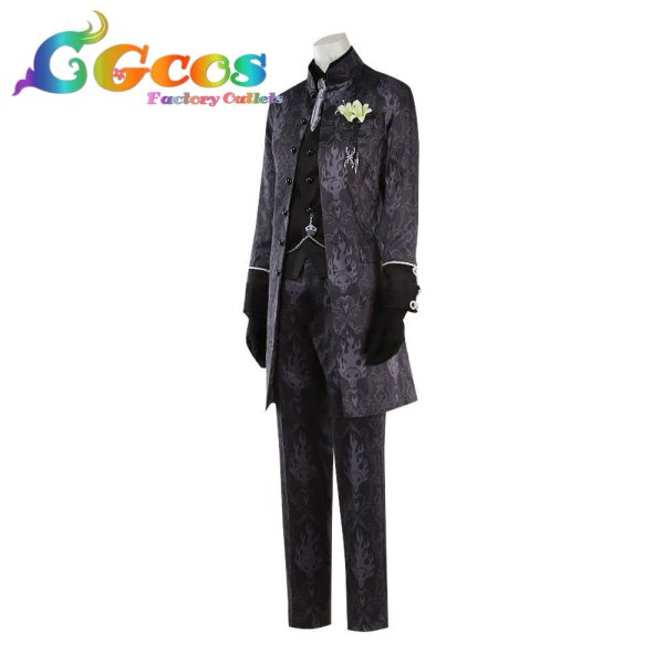 画像3: イグニハイド寮 イデア・シュラウド Idia Shroud なりきり花婿 コスプレ衣装 (3)