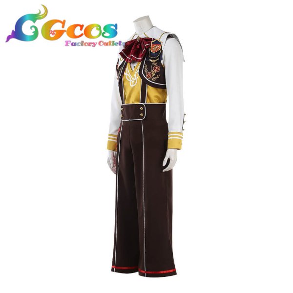 画像4: あんさんぶるスターズ! スカウト!プリティ5 巴日和 白鳥藍良 鳴上嵐 姫宮桃李 影片みか コスプレ衣装 (4)