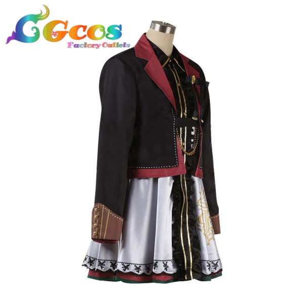 画像2: プロジェクトセカイ カラフルステージ!feat.初音ミク RAD DOGS 小豆沢こはね コスプレ衣装 (2)