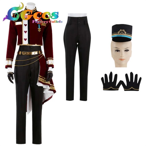 画像7: あんさんぶるスターズ! Valkyrie×ALKALOID Artistic Partisan 天城一彩 白鳥藍良 礼瀬マヨイ 風早巽 斎宮宗 影片みか コスプレ衣装 (7)