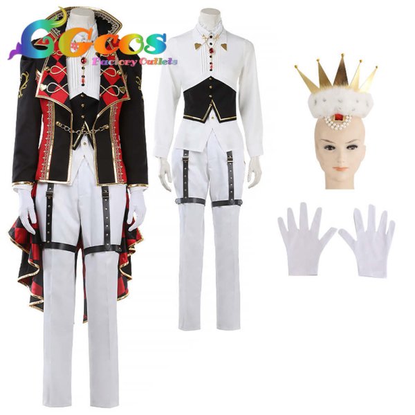 画像5: あんさんぶるスターズ! ワンダーゲーム 七種茨 コスプレ衣装 (5)