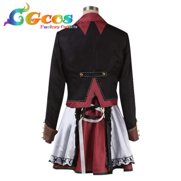 画像4: プロジェクトセカイ カラフルステージ!feat.初音ミク RAD DOGS 小豆沢こはね コスプレ衣装 (4)