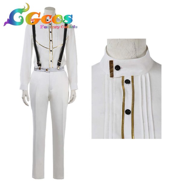 画像5: あんさんぶるスターズ! Music 蓮巳敬人 月永レオ 天祥院英智 衣更真緒 高峯翠 Ring.A.Bell衣装 コスプレ衣装 (5)