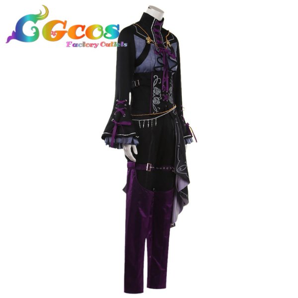 画像2: あんさんぶるスターズ!  Music Distorted Heart 礼瀬マヨイ コスプレ衣装 (2)