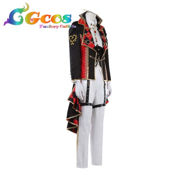 画像2: あんさんぶるスターズ! ワンダーゲーム 七種茨 コスプレ衣装 (2)