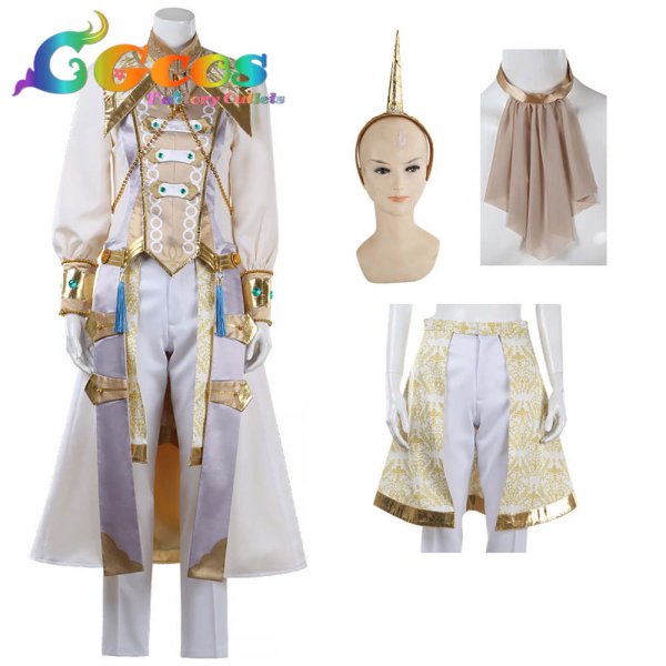 画像9: あんさんぶるスターズ! 天満光 白鳥藍良 青葉つむぎ 斎宮宗 ソレイユ衣装 コスプレ衣装 (9)