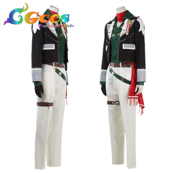 画像2: あんさんぶるスターズ! アクリルスタンド MaM 三毛縞斑 コスプレ衣装 (2)