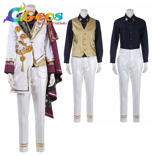 画像6: あんさんぶるスターズ! Music Little Romance 朔間凛月 瀬名泉 月永レオ 朱桜司 鳴上嵐 コスプレ衣装 (6)