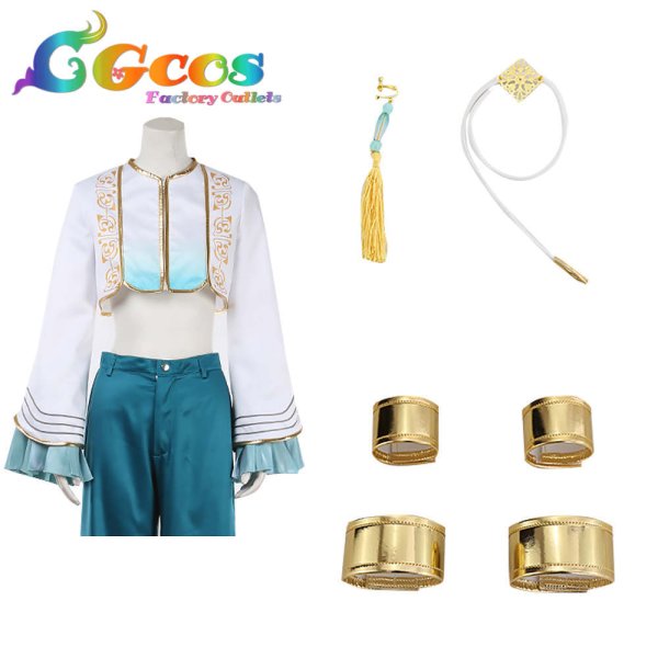 画像7: あんさんぶるスターズ!  ES アイドルソング 逆先夏目 青葉つむぎ 春川宙 コスプレ衣装 (7)