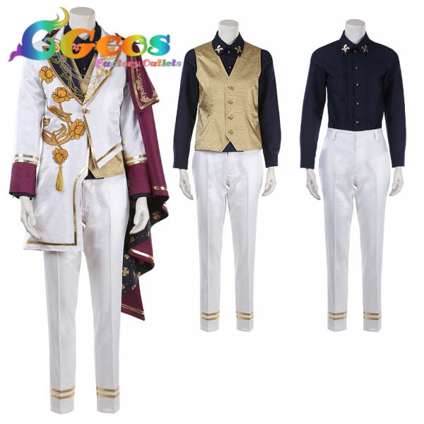 画像7: あんさんぶるスターズ! Music Little Romance 朔間凛月 瀬名泉 月永レオ 朱桜司 鳴上嵐 コスプレ衣装 (7)