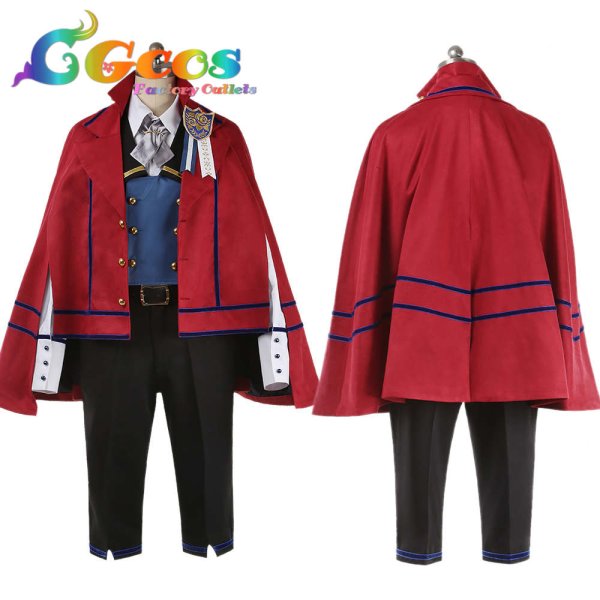 画像5: あんさんぶるスターズ! スカウト!スプリングベッド 紫之創 南雲鉄虎 逆先夏目 コスプレ衣装 (5)