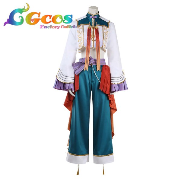 画像4: あんさんぶるスターズ!  ES アイドルソング 逆先夏目 青葉つむぎ 春川宙 コスプレ衣装 (4)