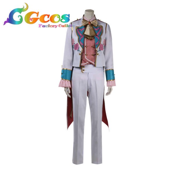 画像2: あんさんぶるスターズ! Music ショコラ甘風そよぐプリマヴェーラ 伏見弓弦 日々樹渉 姫宮桃李 天祥院英智 コスプレ衣装 (2)