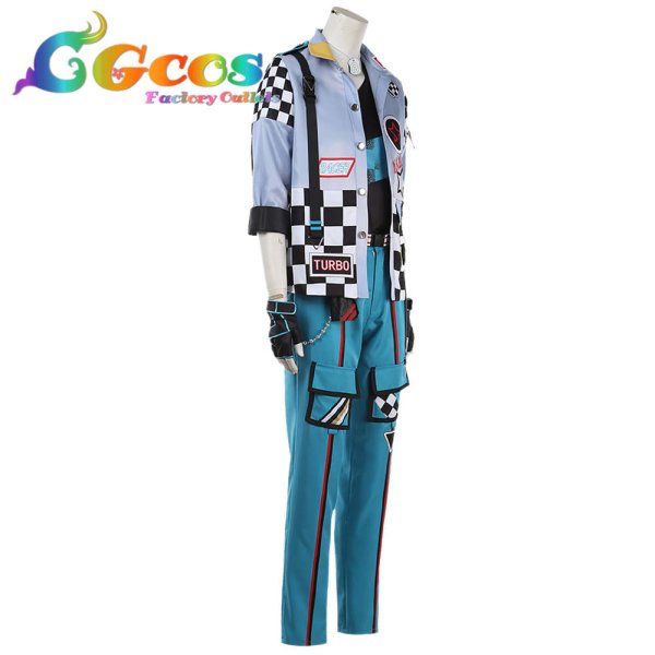 画像3: あんさんぶるスターズ! 交差する/モーターショウ 天城一彩 礼瀬マヨイ 南雲鉄虎 白鳥藍良 コスプレ衣装 (3)