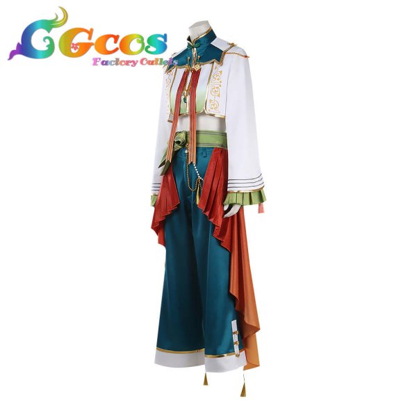 画像3: あんさんぶるスターズ!  ES アイドルソング 逆先夏目 青葉つむぎ 春川宙 コスプレ衣装 (3)