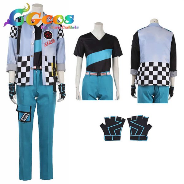 画像8: あんさんぶるスターズ! 交差する/モーターショウ 天城一彩 礼瀬マヨイ 南雲鉄虎 白鳥藍良 コスプレ衣装 (8)