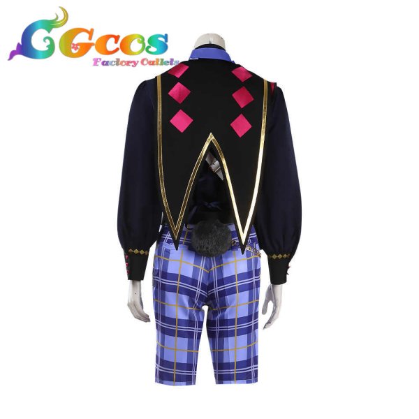 画像6: あんさんぶるスターズ! Music Ra*bits Wander!ブラックバニー in UNDERLAND 仁兎なずな  紫之創 真白友也 天満光 コスプレ衣装 (6)