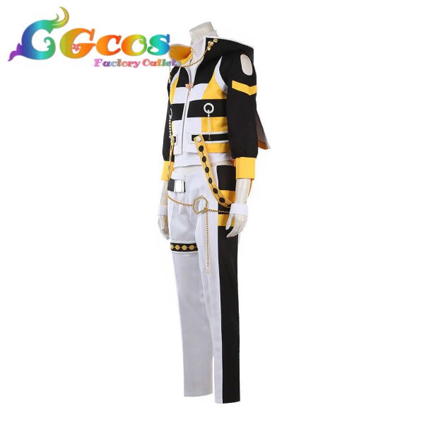 画像3: あんさんぶるスターズ! Music スカウト!ハニービー 勤労ハニービー 桜河こはく コスプレ衣装 (3)