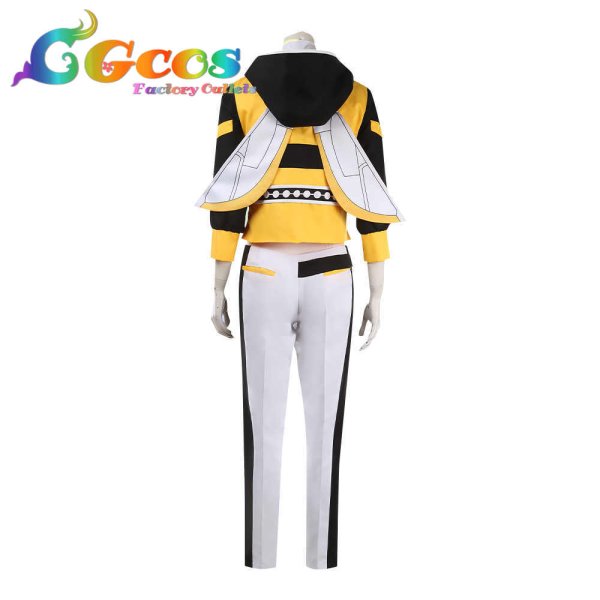 画像4: あんさんぶるスターズ! Music スカウト!ハニービー 空腹ハニービー 椎名ニキ 不労ハニービー 天城燐音 コスプレ衣装 (4)