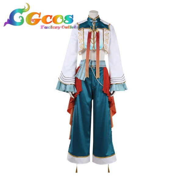 画像5: あんさんぶるスターズ!  ES アイドルソング 逆先夏目 青葉つむぎ 春川宙 コスプレ衣装 (5)