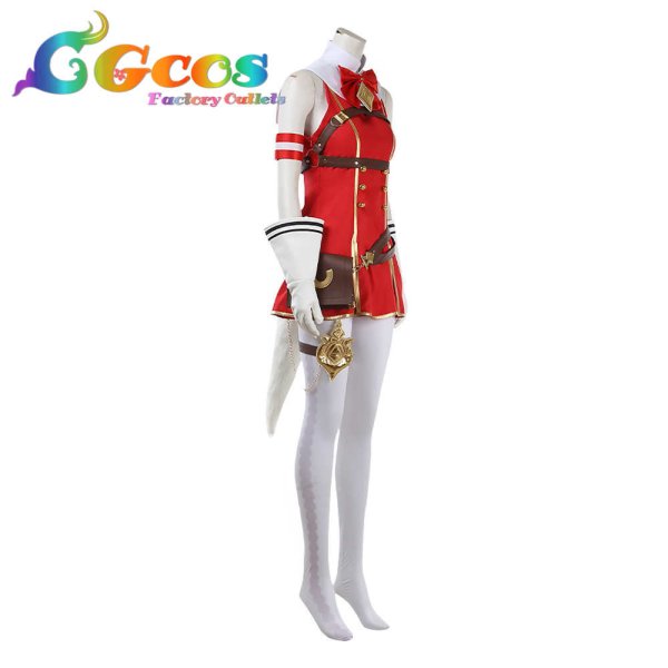 画像2: ウマ娘プリティーダービー ゴールドシップ 勝負服 コスプレ衣装 (2)