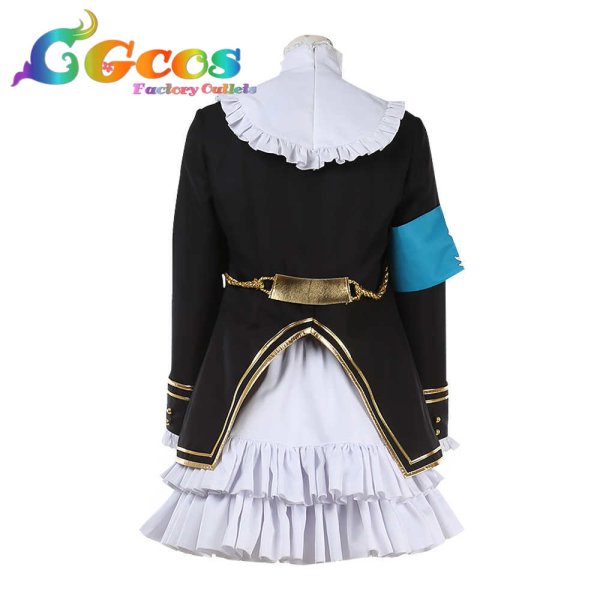 画像4: ウマ娘プリティーダービー メジロマックイーン 勝負服 コスプレ衣装 (4)