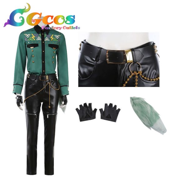 画像10: あんさんぶるスターズ! 6周年記念 ALKALOID Trickstar UNDEAD Double Face Eve Switch  Ra*bits Fine Valhyrie Crazy:B コスプレ衣装 (10)