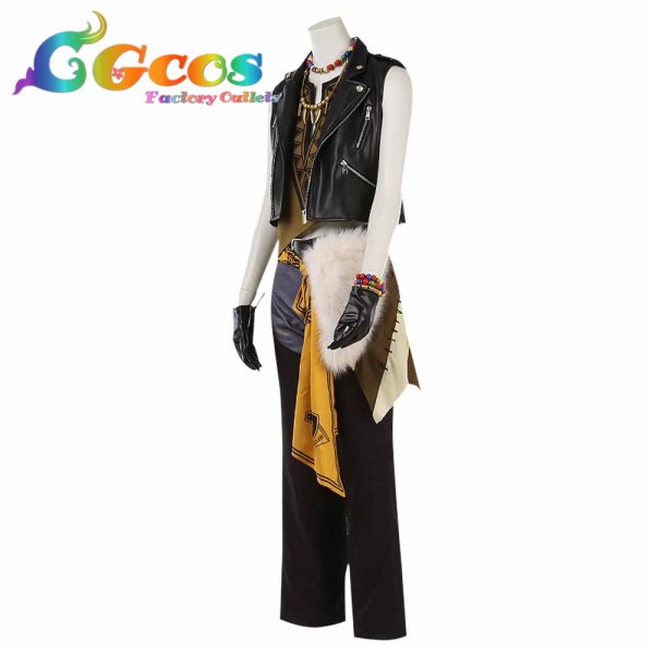 画像3: サバナクロー寮 レオナ・キングスカラー Leona Kingscholar コスプレ衣装 (3)