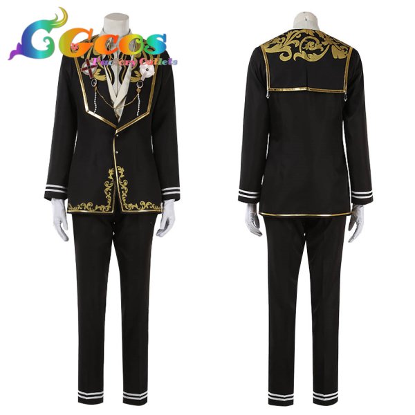 画像5: あんさんぶるスターズ! 静謐の祈り 風早巽 コスプレ衣装 (5)