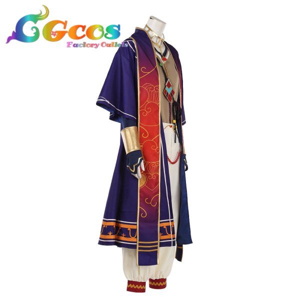 画像2: あんさんぶるスターズ! 明かりとサマーナイト 神崎颯馬 コスプレ衣装 (2)