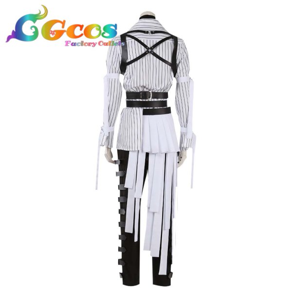 画像4: オクタヴィネル寮 ハロウィン限定衣装 スケアリー・ドレス アズール・アーシェングロット Azul Ashengrotto フロイド・リーチ Floyd Leech ジェイド・リーチ Jade Leech コスプレ衣装 (4)