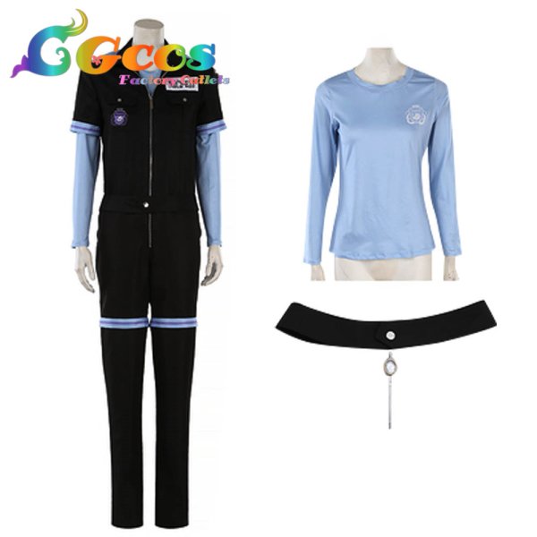 画像5: オクタヴィネル寮 アズール・アーシェングロット Azul Ashengrotto フロイド・リーチ Floyd Leech ジェイド・リーチ Jade Leech R/運動着 コスプレ衣装 (5)