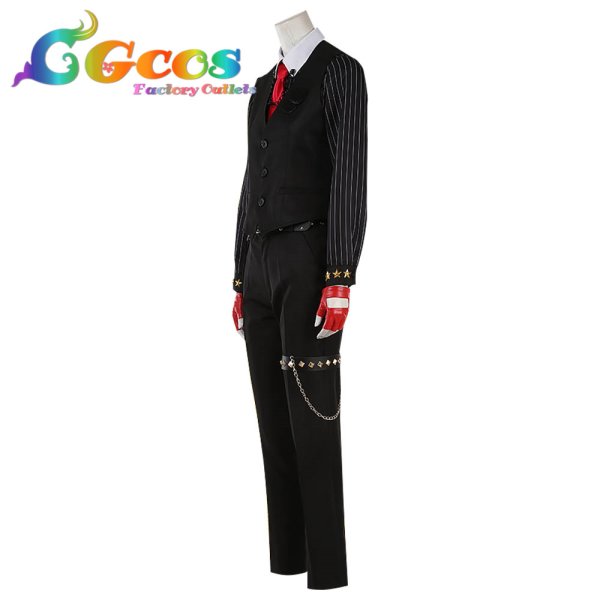 画像3: ヒプノシスマイク 入間銃兎 コスプレ衣装 (3)