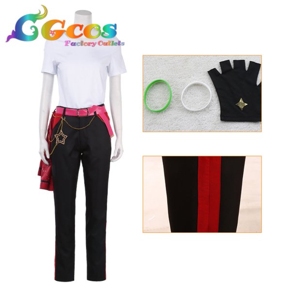 画像4: あんさんぶるスターズ! 氷鷹北斗 明星スバル 衣更真緒 遊木真 Trickstar BRAND NEW STARS!! コスプレ衣装 (4)