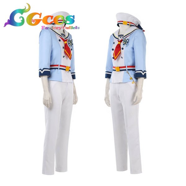 画像2: あんさんぶるスターズ! ココで奏でるあんさんぶる!! 紫之創 仁兎なずな 真白友也 天満光 コスプレ衣装 (2)