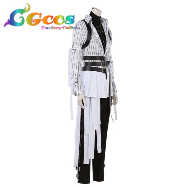 画像2: オクタヴィネル寮 ハロウィン限定衣装 スケアリー・ドレス アズール・アーシェングロット Azul Ashengrotto フロイド・リーチ Floyd Leech ジェイド・リーチ Jade Leech コスプレ衣装 (2)