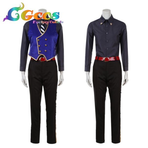 画像9: ポムフィオーレ寮 エペル・フェルミエ Epel Felmier ルーク・ハント Rook Hunt ヴィル・シェーンハイト Vil Schoenheit コスプレ衣装 (9)