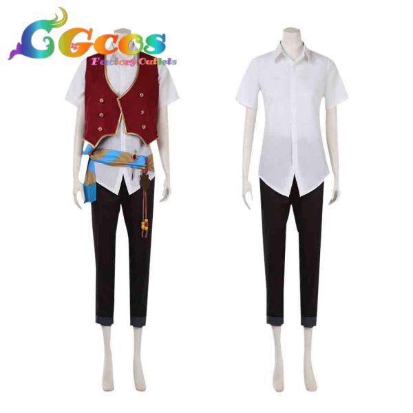 画像4: スカラビア寮 カリム・アルアジーム Kalim Al-Asim R/制服 コスプレ衣装 (4)