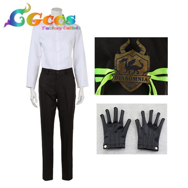 画像8: ディアソムニア寮 リリア・ヴァンルージュ Lilia Vanrouge マレウス・ドラコニア Malleus Draconia セベク・ジグボルト Sebek Zigvolt シルバー Silver コスプレ衣装 (8)