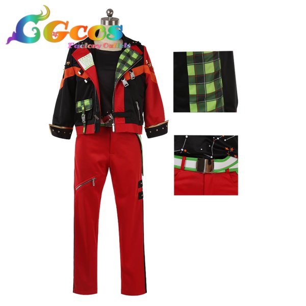 画像7: あんさんぶるスターズ! BIGBANG REFLECTION!! 氷鷹北斗 明星スバル 衣更真緒 遊木真 コスプレ衣装 (7)