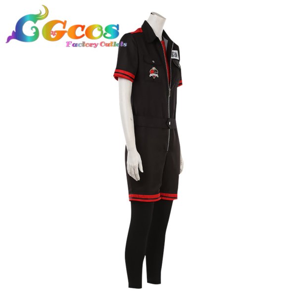 画像2: ハーツラビュル寮 トレイ・クローバー Trey Clover R/運動着 コスプレ衣装 (2)