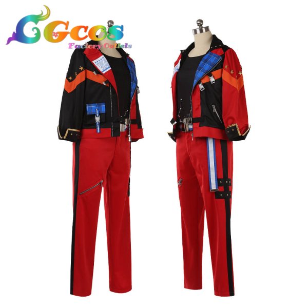 画像2: あんさんぶるスターズ! BIGBANG REFLECTION!! 氷鷹北斗 明星スバル 衣更真緒 遊木真 コスプレ衣装 (2)