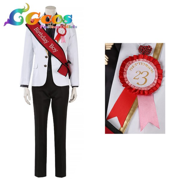 画像7: おめかしバースデー スカラビア寮 ジャミル・バイパー Jamil Viper ハーツラビュル寮 エース・トラッポラ Ace Trappola コスプレ衣装 (7)