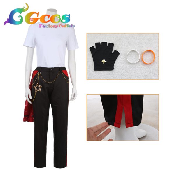 画像6: あんさんぶるスターズ! 氷鷹北斗 明星スバル 衣更真緒 遊木真 Trickstar BRAND NEW STARS!! コスプレ衣装 (6)