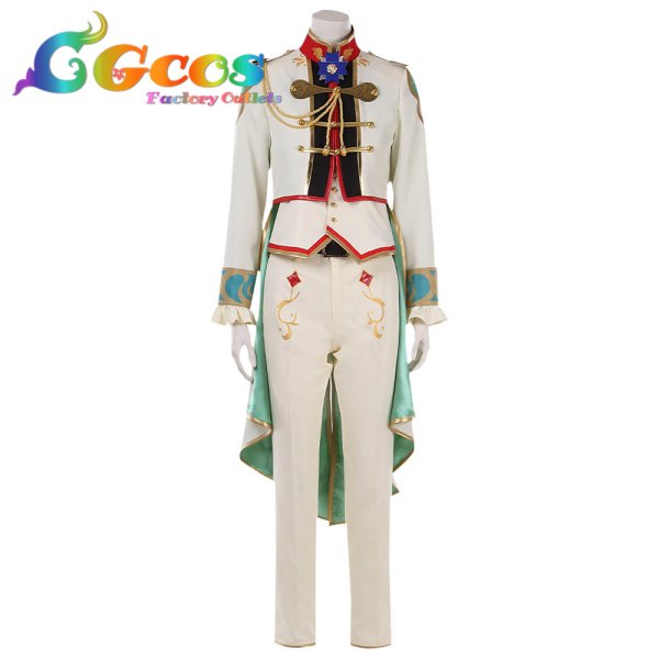 画像5: あんさんぶるスターズ! 春雷*謳歌のテンペスト 天祥院英智 日々樹渉 伏見弓弦 姫宮桃李 コスプレ衣装 (5)