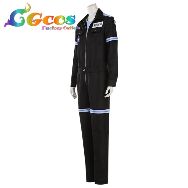 画像3: オクタヴィネル寮 アズール・アーシェングロット Azul Ashengrotto フロイド・リーチ Floyd Leech ジェイド・リーチ Jade Leech R/運動着 コスプレ衣装 (3)