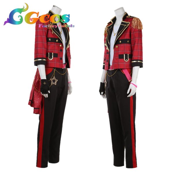 画像3: あんさんぶるスターズ! 氷鷹北斗 明星スバル 衣更真緒 遊木真 Trickstar BRAND NEW STARS!! コスプレ衣装 (3)