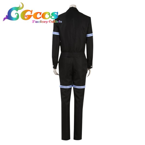 画像4: オクタヴィネル寮 アズール・アーシェングロット Azul Ashengrotto フロイド・リーチ Floyd Leech ジェイド・リーチ Jade Leech R/運動着 コスプレ衣装 (4)